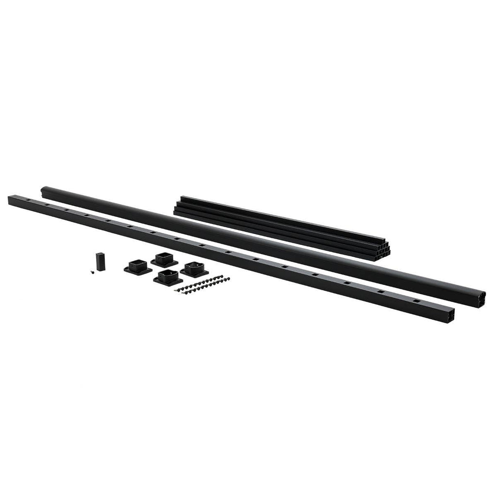 Black 6-Ft x 36-in Aluminum Deck Railing Kit U331