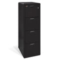 Black 4 Drawer Fire Rated File Cabinet C12100