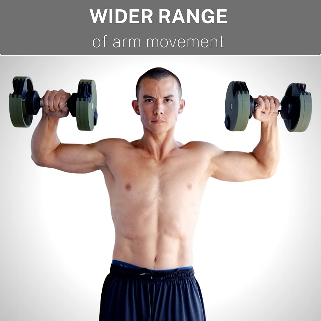 Adjustable Dumbbell 5-40 lb 5 lb Increments S3853
