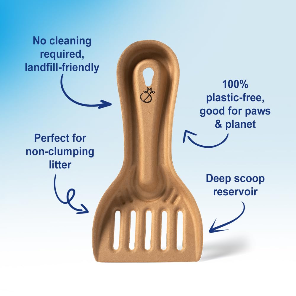 Disposable Cat & Rabbit Litter Scoops 6-Pack Y548328