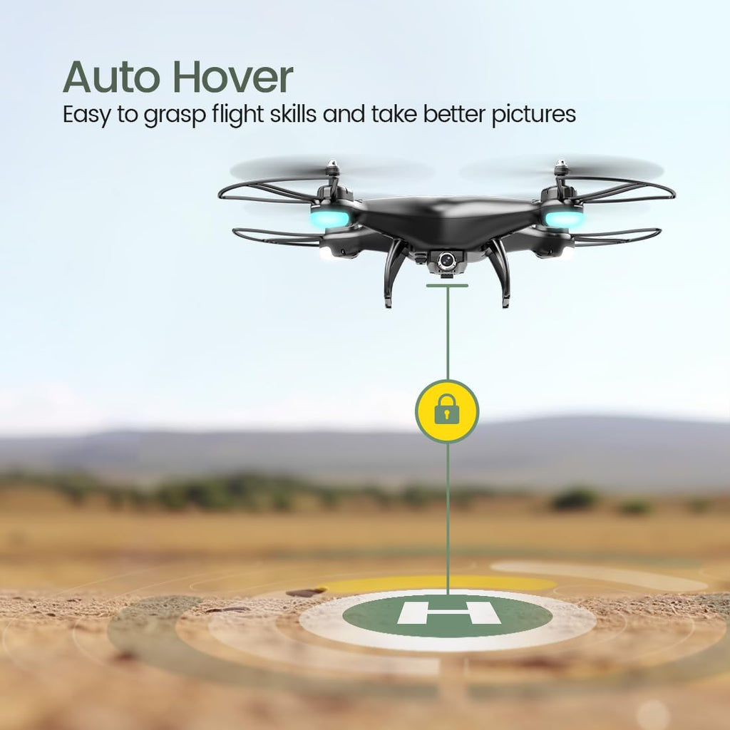 FPV RC Drone with 1080P HD Camera 2 Batteries Y1281