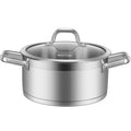 Stainless Steel 4.2 Qt Stock Pot with Lid Q1332