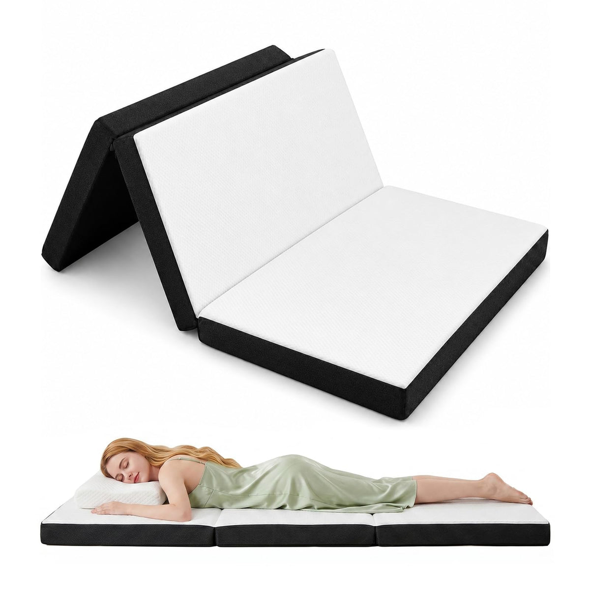 3 Inch Twin Tri-Fold Memory Foam Mattress K2660