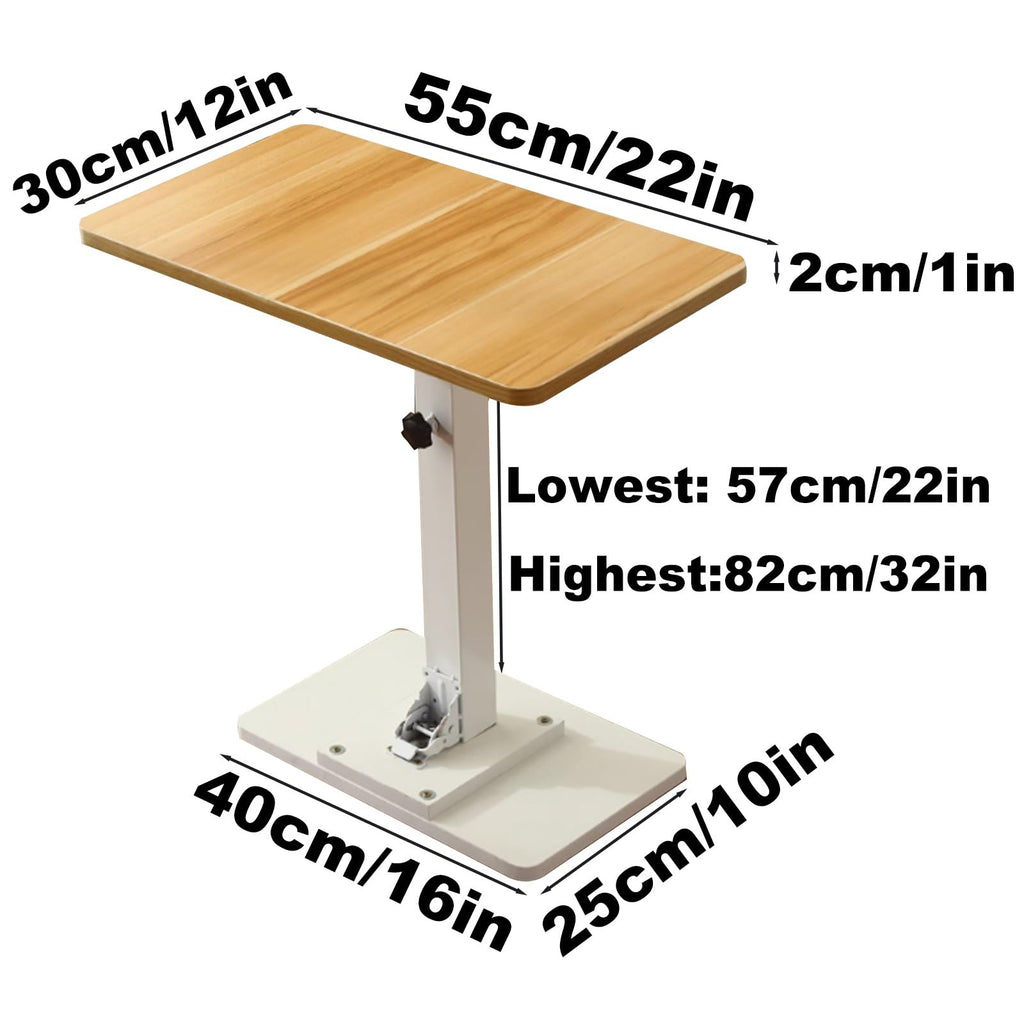 White Folding RV Table J250