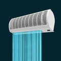 2-Speed Air Curtain Machine with Remote Control G88811