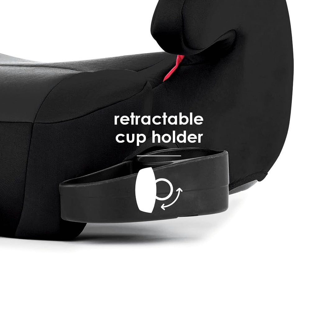Black Backless Belt-Positioning Booster Seat P5590