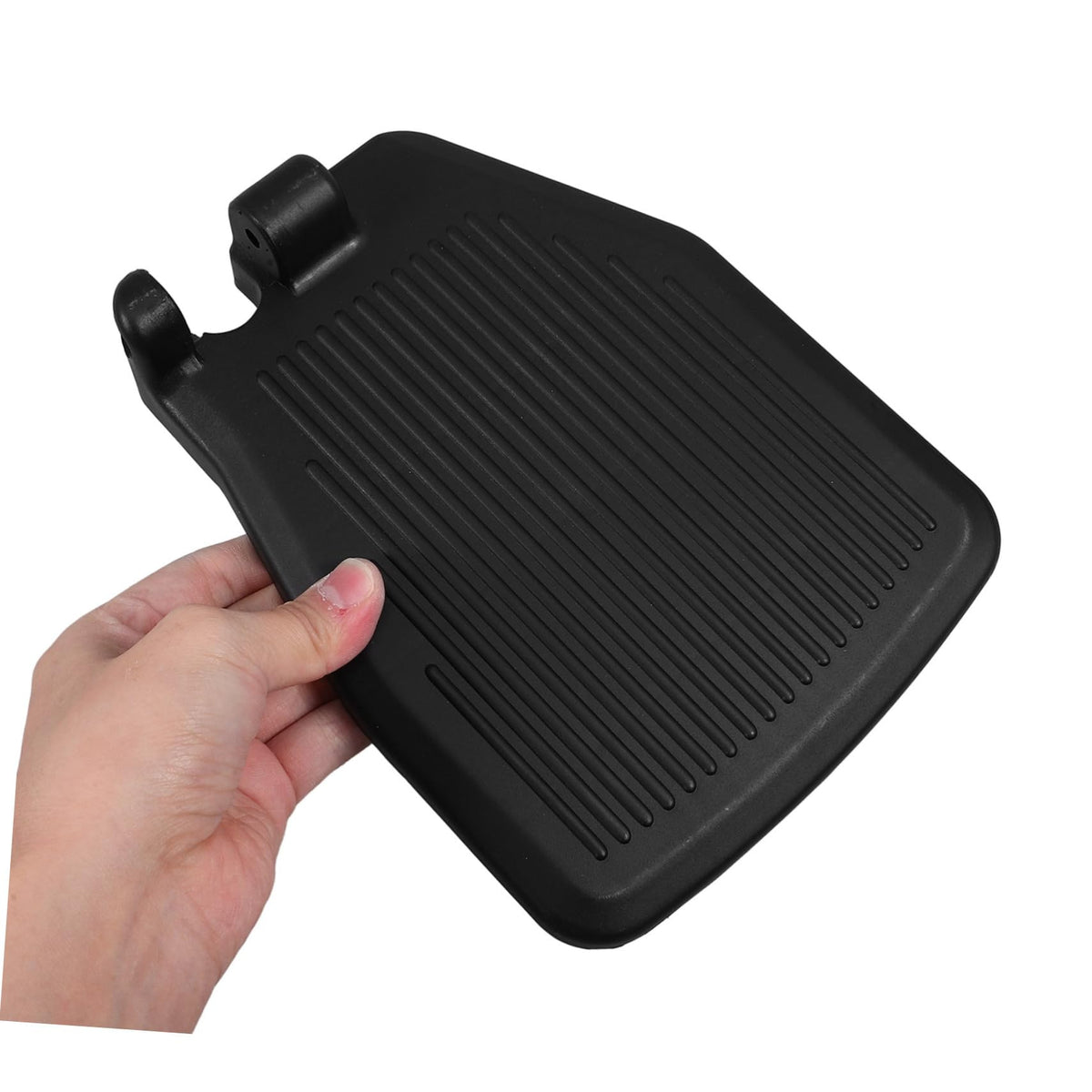 Black Wheelchair Foot Rest 1 Pair Replacement Footplates D333
