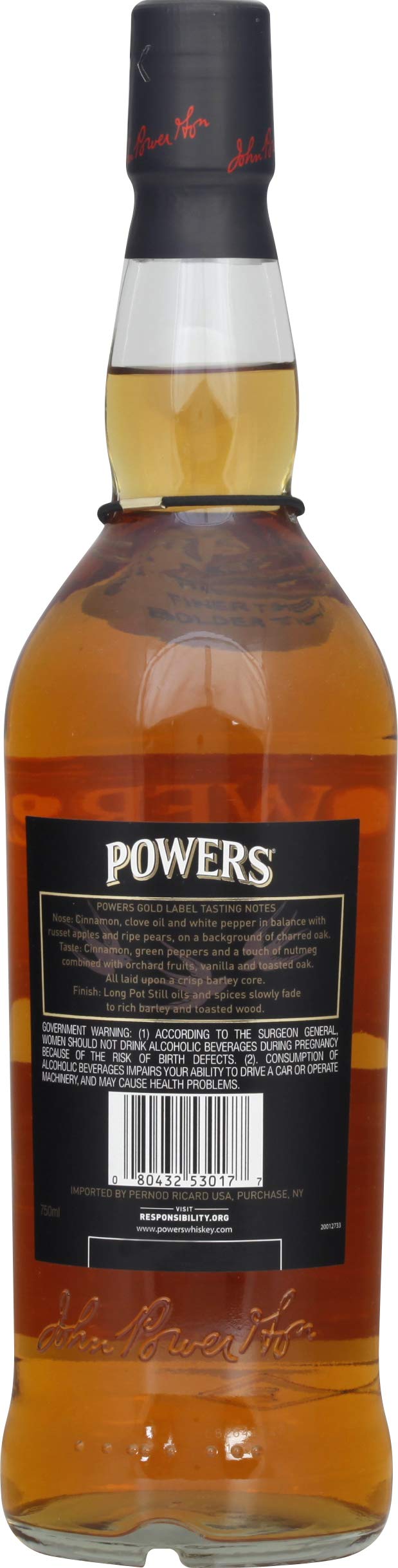 Irish Whiskey 750 ML Z352