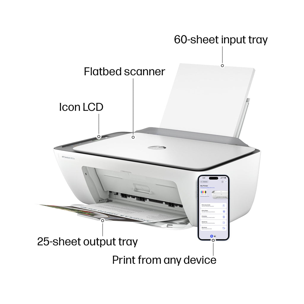 Wireless All-in-One Color Inkjet Printer, Scanner, Copier C68042