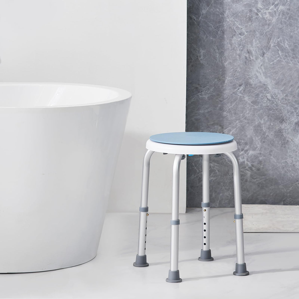 Adjustable Non-Slip Shower Chair 300 lbs Capacity I189002