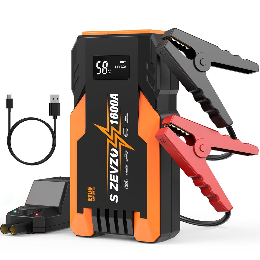 1600A Peak Portable Jump Starter N39233