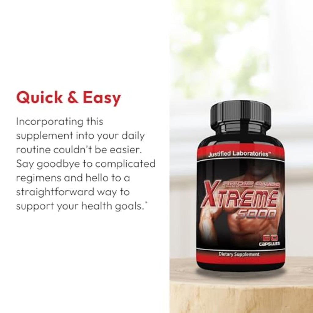 L-Arginine Men's Health Supplement 60 Capsules Pack of 3 A7703