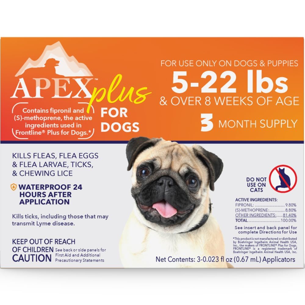 Flea & Tick Prevention for Small Dogs 3-Month Supply K758