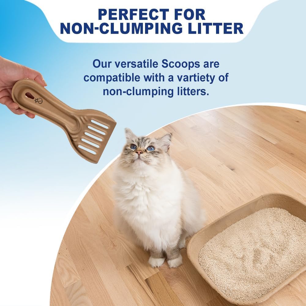 Disposable Cat & Rabbit Litter Scoops 6-Pack Y548328