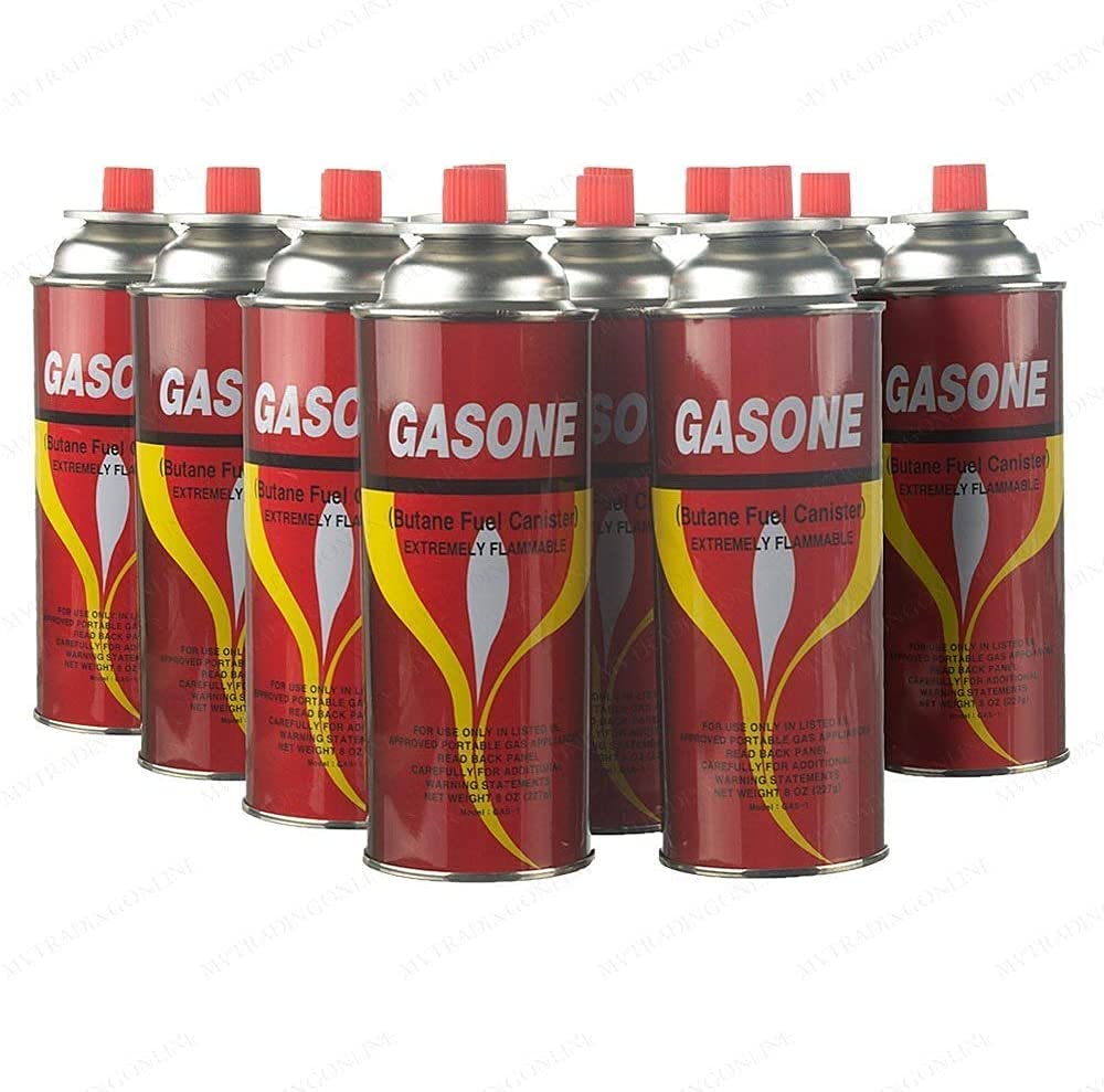 Butane Fuel Canisters Set of 8 L956182