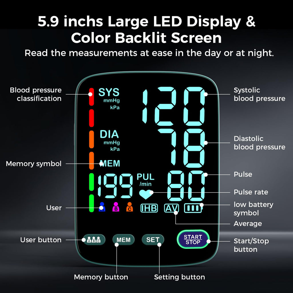 Upper Arm Blood Pressure Monitor Q848312