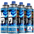 Butane Fuel Canister 8oz 4 Pack O547237