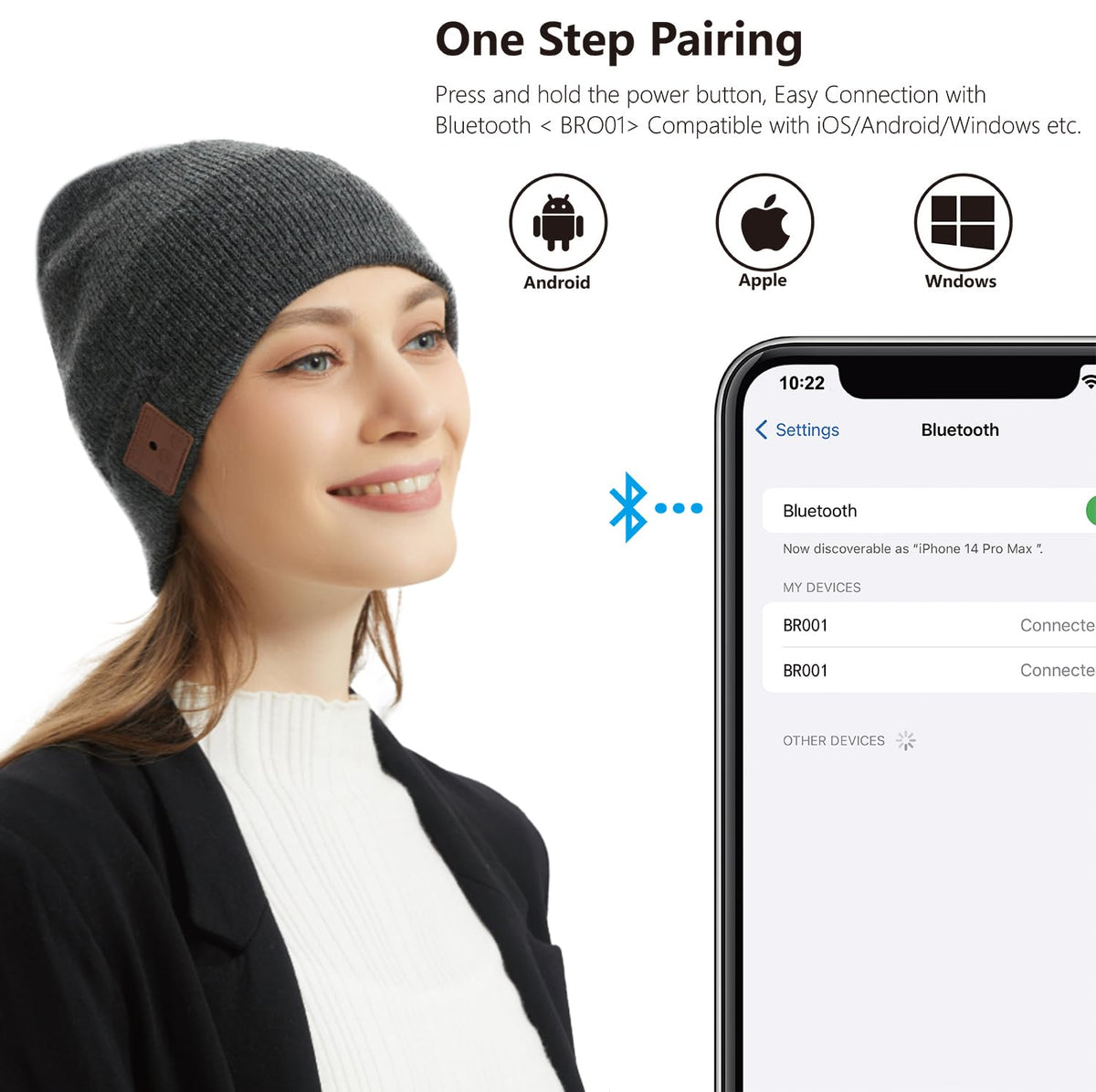 Merino Bluetooth Beanie N4989