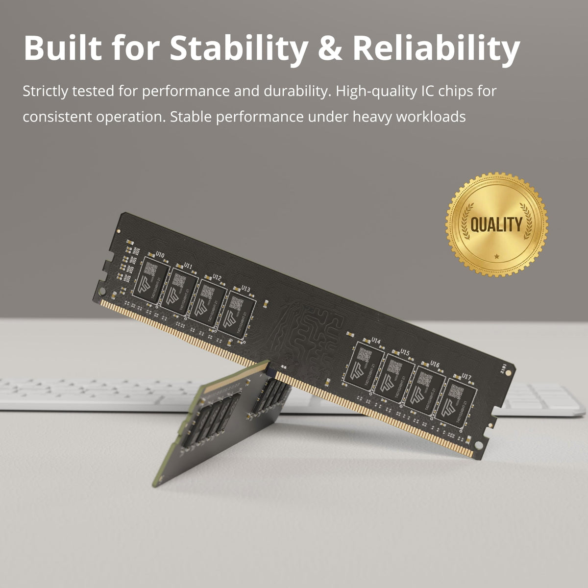 16GB Kit DDR4 2400MHz UDIMM Desktop RAM 288-Pin Non-ECC Unbuffered DIMM Memory K923395