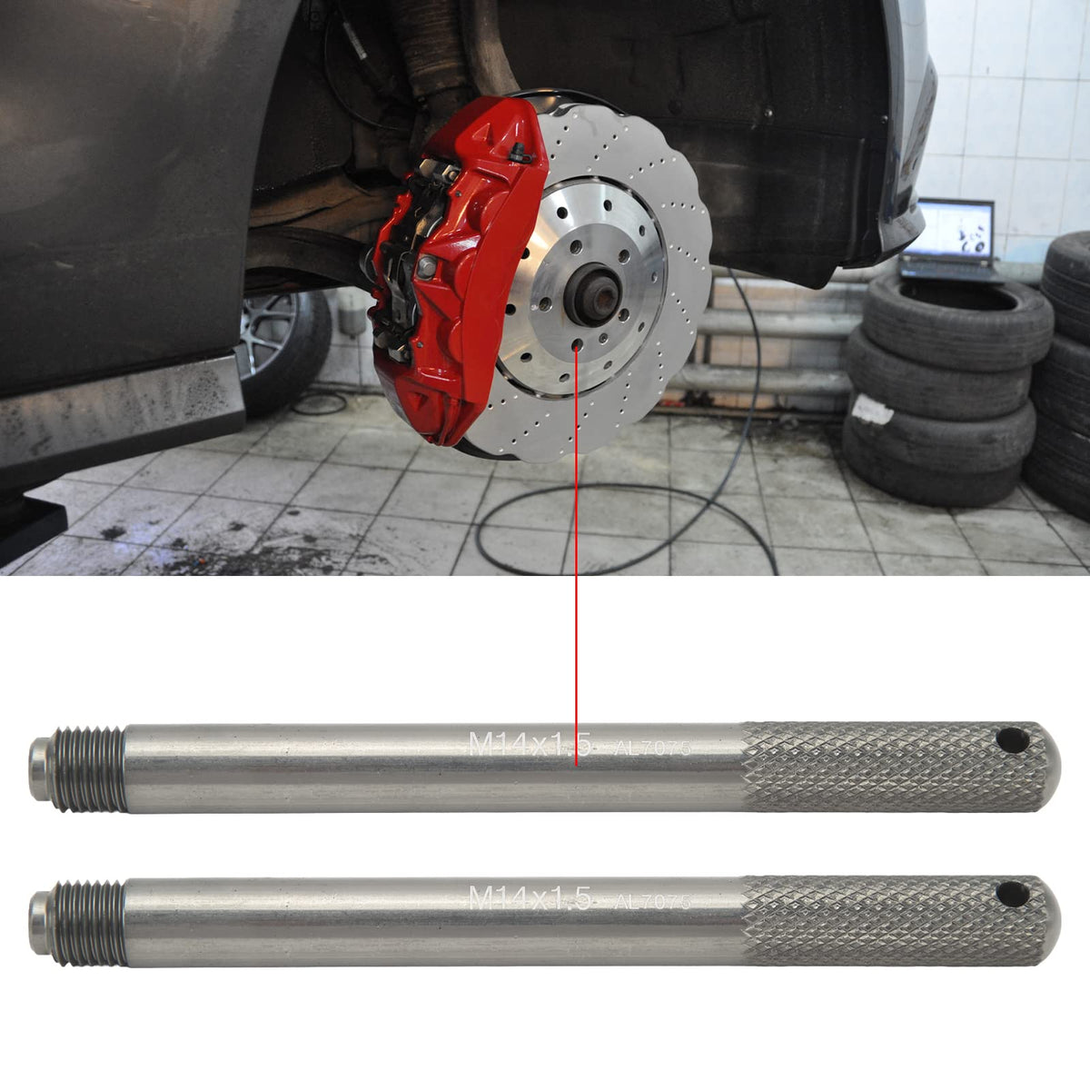 M14 x P1.5 Wheel Stud Alignment Guide Tool I82521
