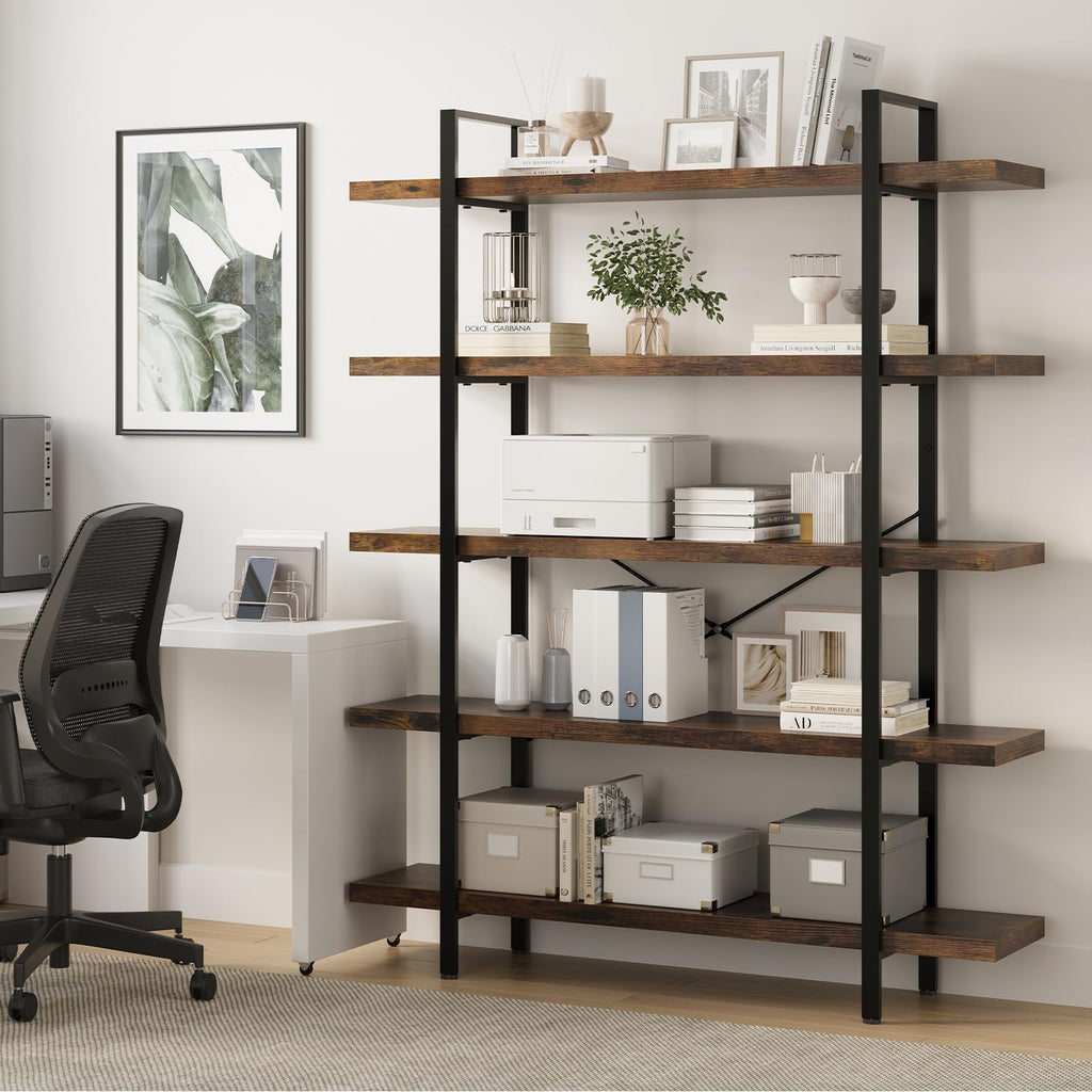 Heavy Duty 5 Tier Industrial Bookcase K920