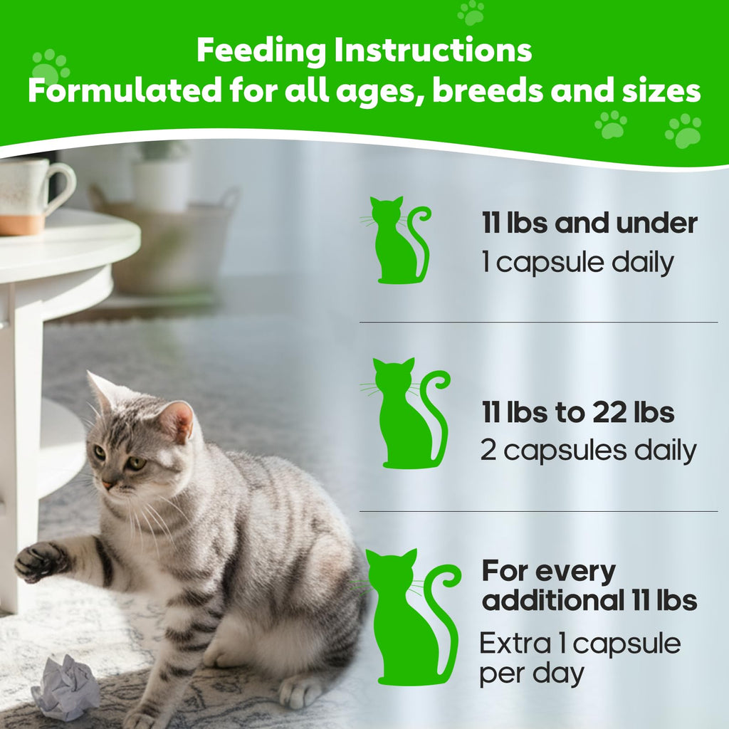 Cat Hairball Relief with Psyllium Seed Husk and Vitamins J37801