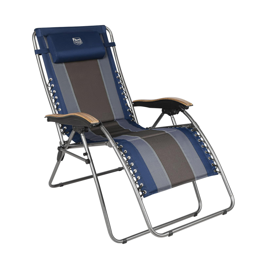 Oversized Zero Gravity Padded Reclining Lounge Chair with Cup Holder 350 lbs O561433