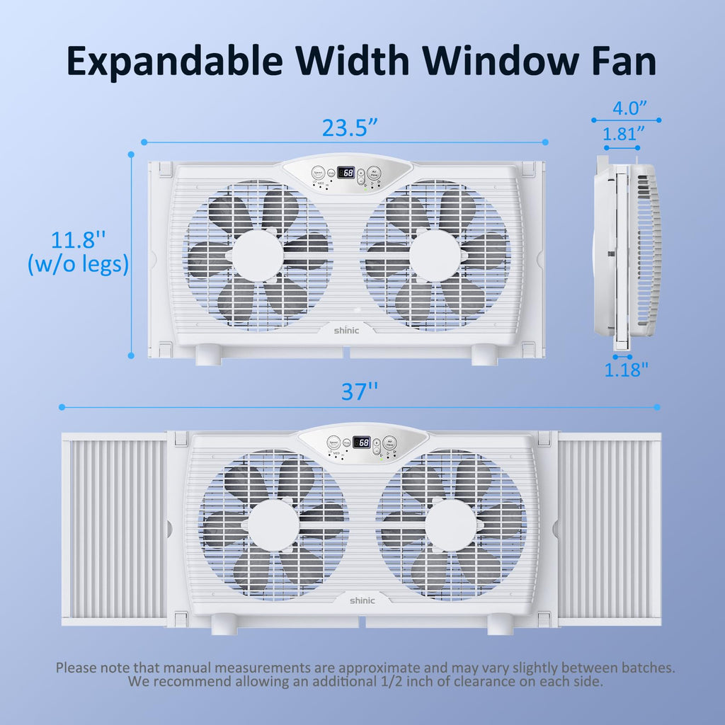 9'' Window Fan with Thermostat Y5750