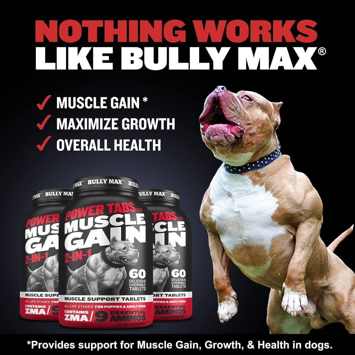 High-Protein Lamb Puppy Food, Vitamin Tabs & Power Tabs K243210