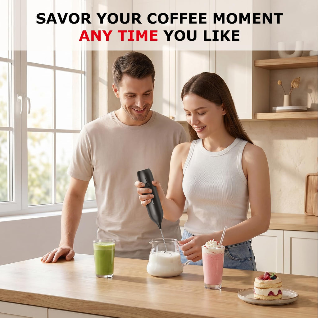 Rechargeable Handheld Milk Frother T49853