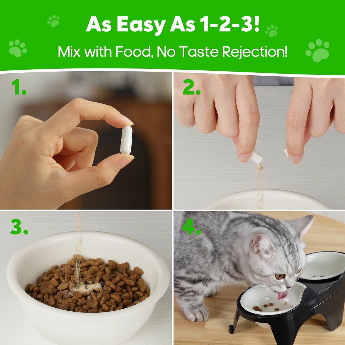 Cat Hairball Relief with Psyllium Seed Husk and Vitamins J37801