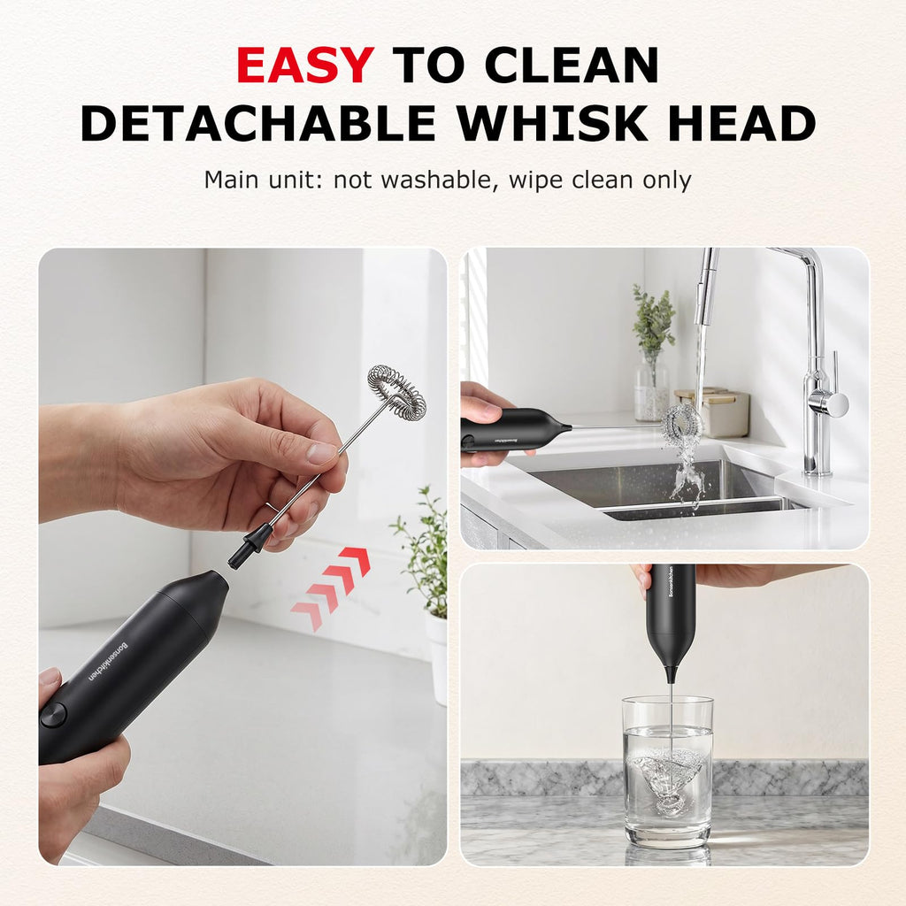 Rechargeable Handheld Milk Frother T49853