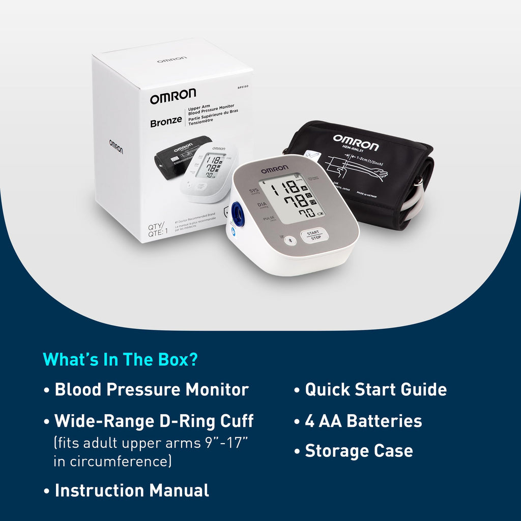 Bronze Blood Pressure Monitor & Upper Arm Cuff K667