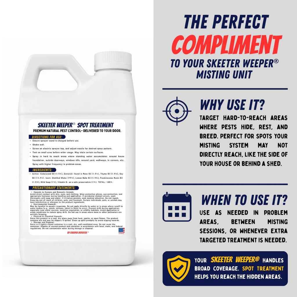 Natural Mosquito & Insect Control Spot Treatment Spray V89451