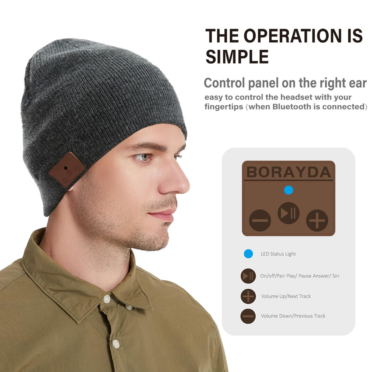 Merino Bluetooth Beanie N4989