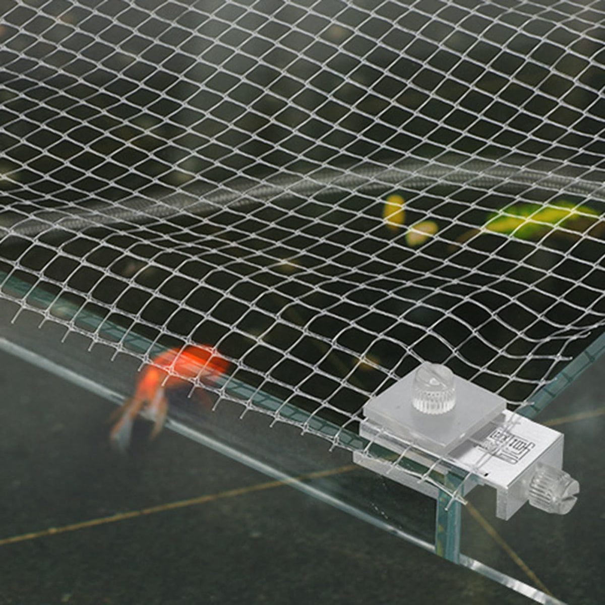 80x106cm Fish Tank Screen Net with 10 Clips W78873