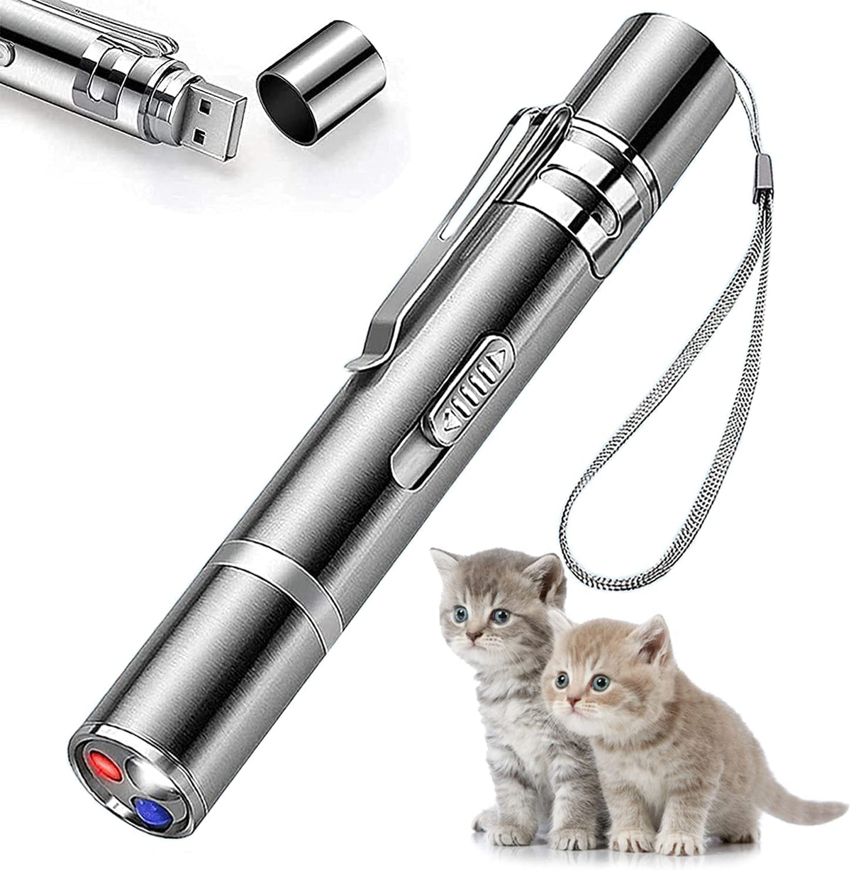 Interactive Cat Toy Wand Light G187
