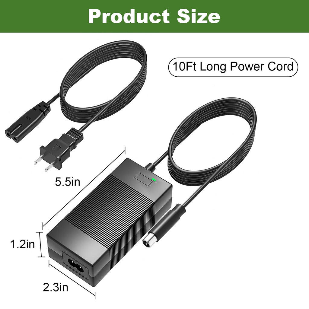 42V 2A Battery Charger Power Adapter Cord B885