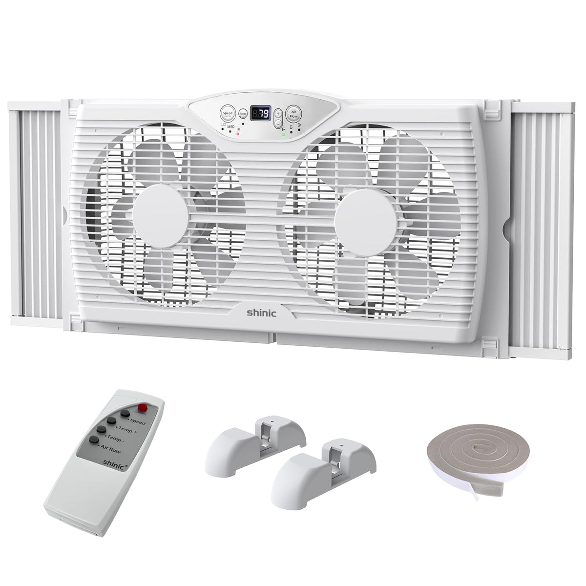 9'' Window Fan with Thermostat Y5750