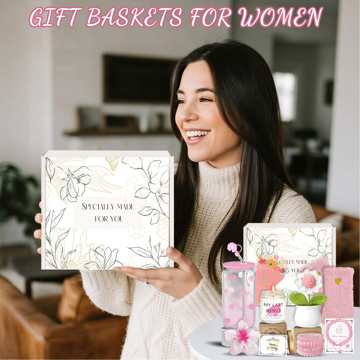 Pink Gift Basket R289