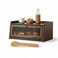 Bamboo Bread Box with Window S4001