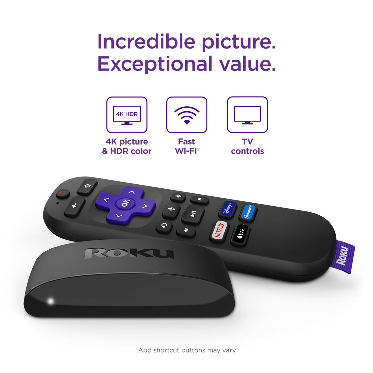 4K Streaming Device with Voice Remote W977
