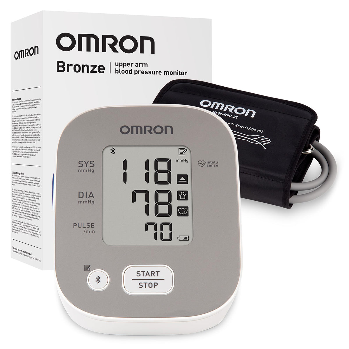 Bronze Blood Pressure Monitor & Upper Arm Cuff K667