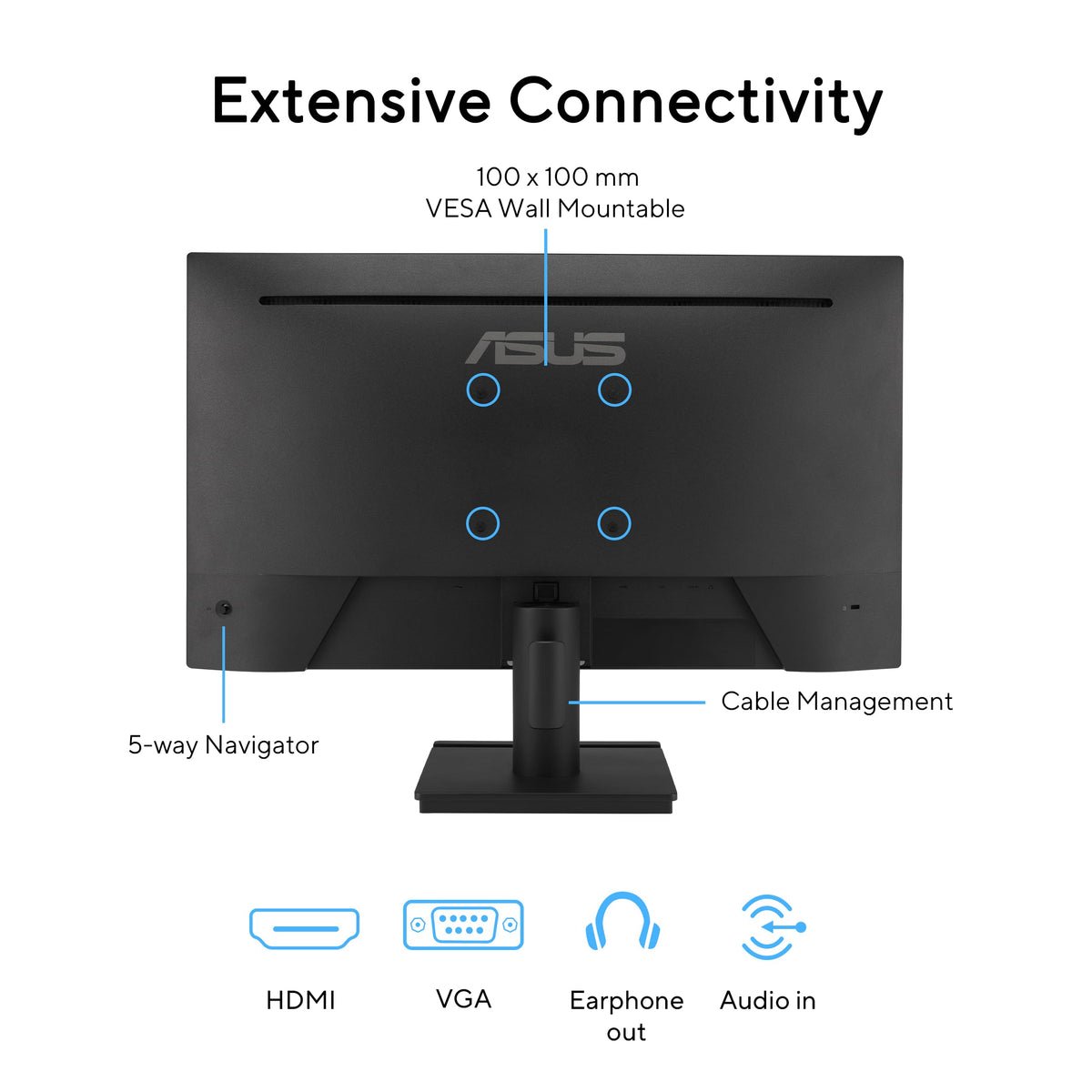 24" 1080P FHD 120Hz IPS Computer Monitor K6189