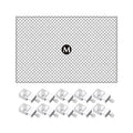 80x106cm Fish Tank Screen Net with 10 Clips W78873