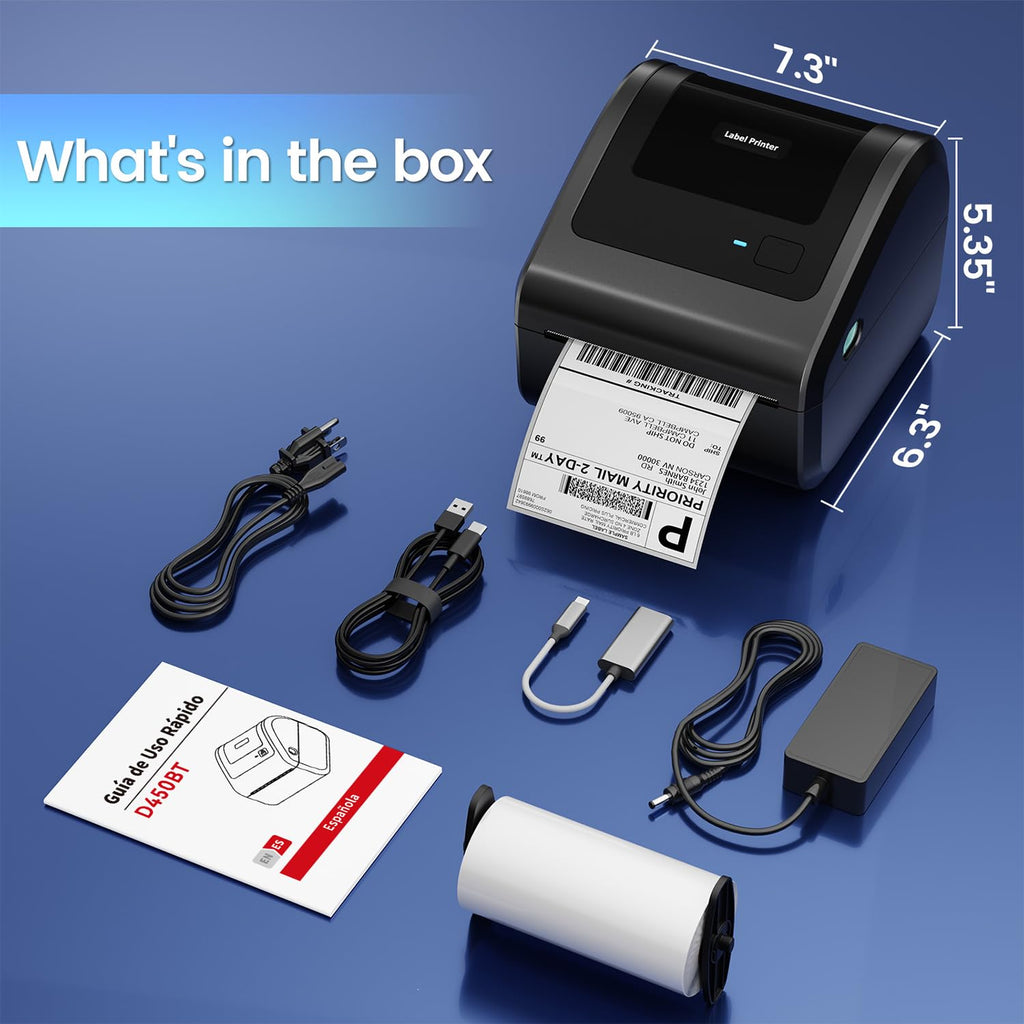 Bluetooth Shipping Label Printer L35969