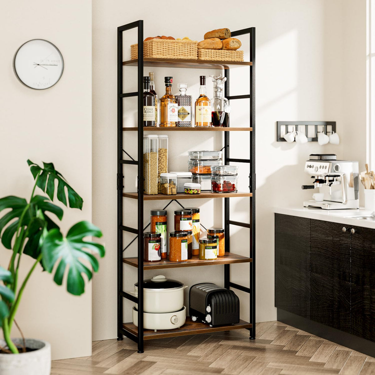 5 Tier Freestanding Bookshelf C165044