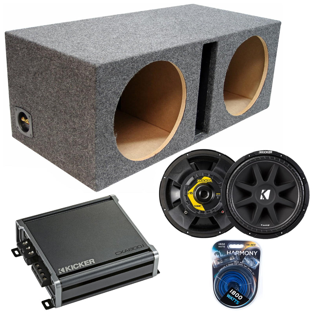 Dual 15" Sub Box W427