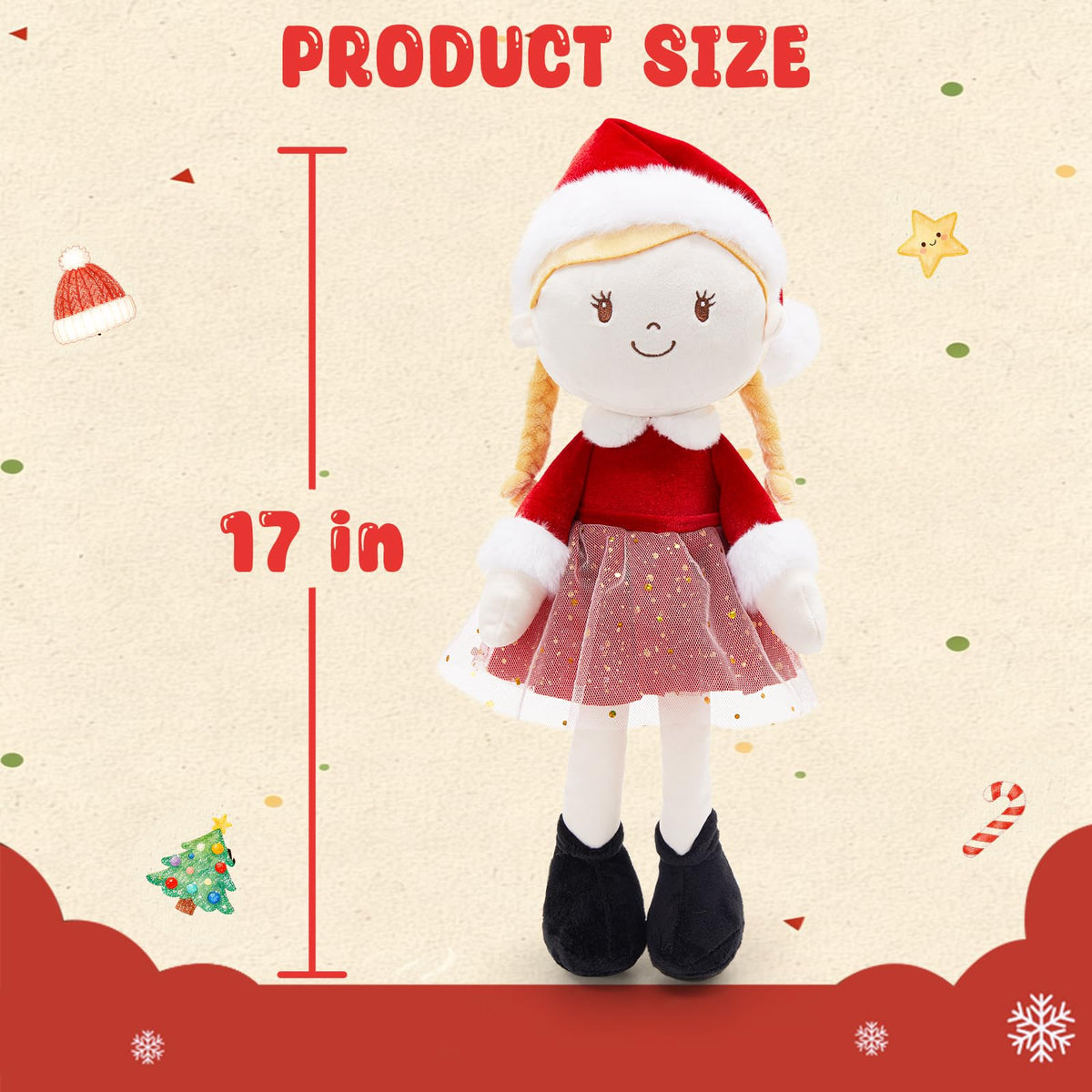 Soft Baby Doll Plush 17inch R419