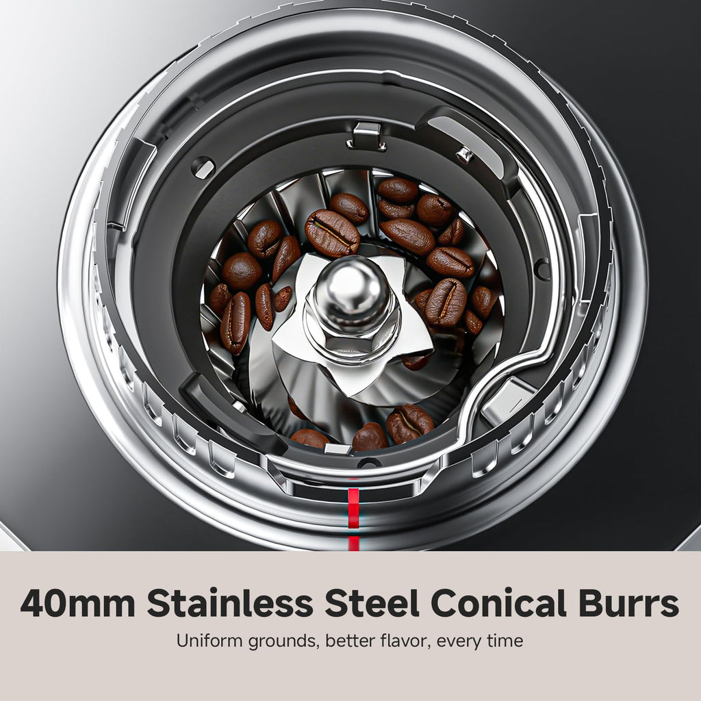 Conical Burr Coffee Grinder with 45 Grind Settings Q251129